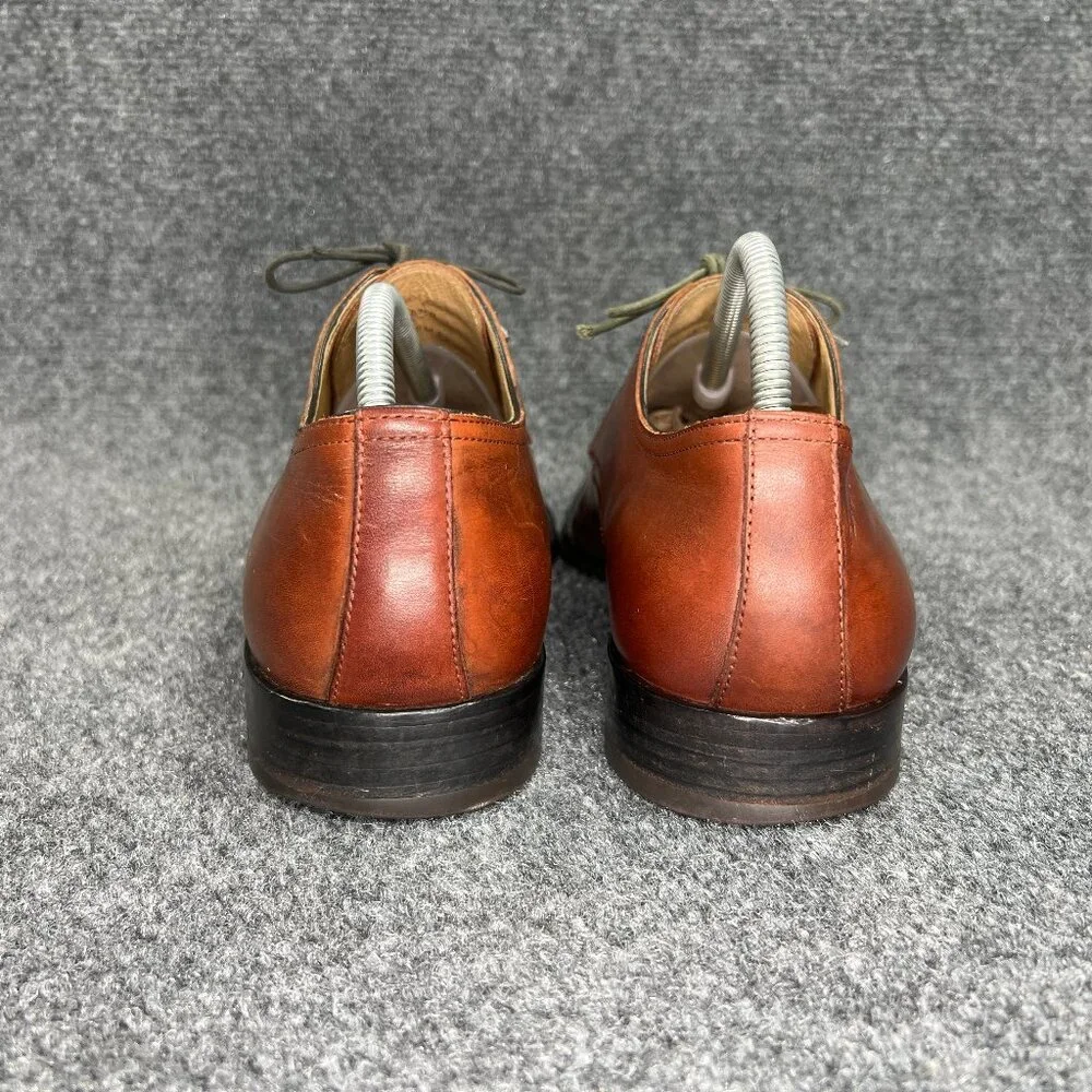 Johnston Murphy‎ Derby Shoes Men's Size 10 Brown Leather Lace Up Dress Oxfords